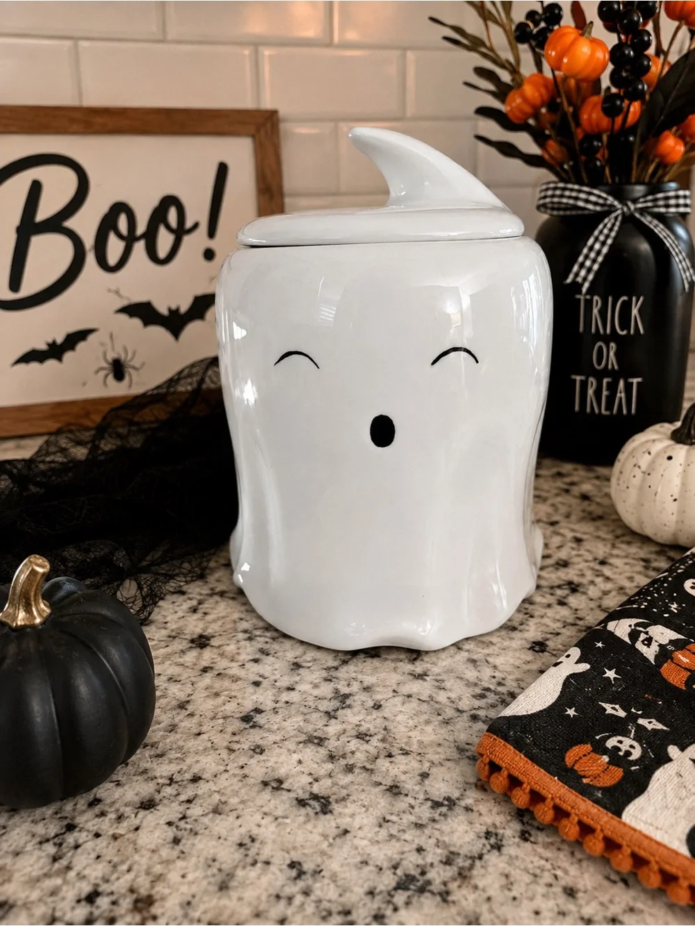 Whimsical Cupboard by 10 Strawberry Street Ghost Canister